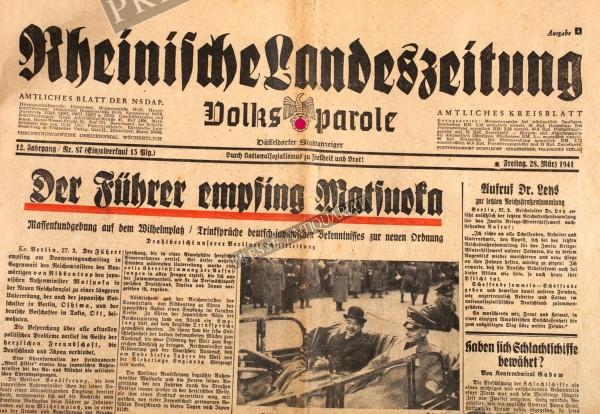 Rheinische Landeszeitung, 28.03.1941
