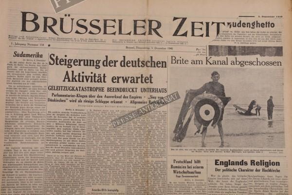 Brüsseler Zeitung, 05.12.1940