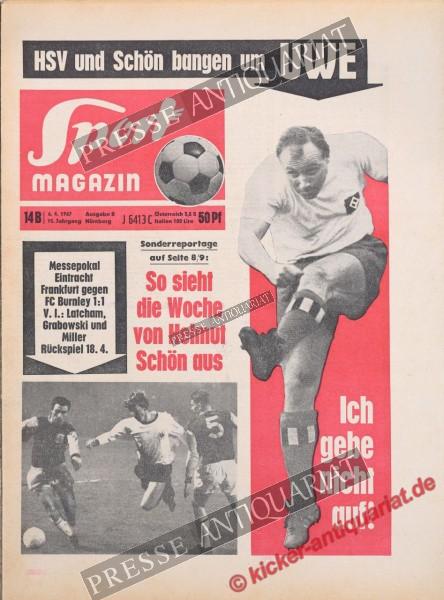 Sportmagazin Nr. 14B, 06.04.1967 bis 12.04.1967