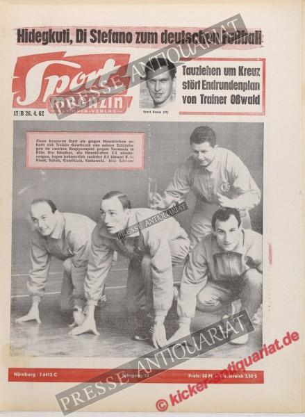 Sportmagazin Nr. 17B, 26.04.1962 bis 02.05.1962