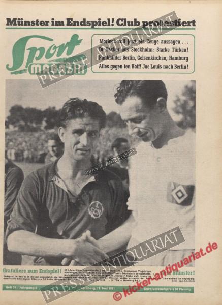 Sportmagazin Nr. 24, 13.06.1951 bis 19.06.1951