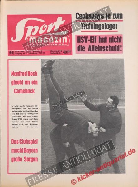 Sportmagazin Nr. 44B, 28.10.1965 bis 03.11.1965