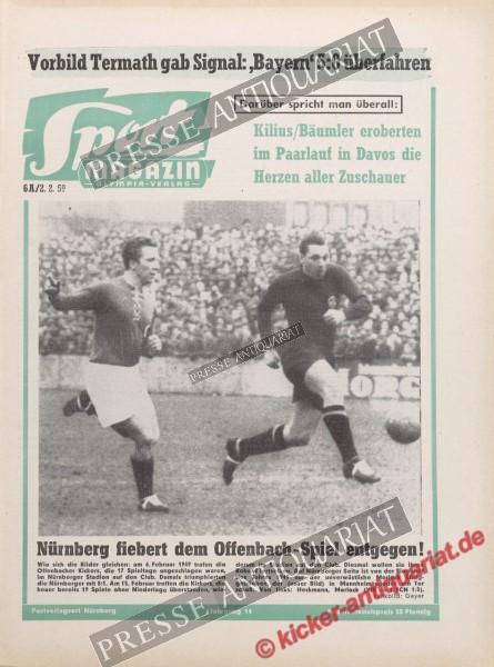 Sportmagazin Nr. 5A, 02.02.1959 bis 08.02.1959