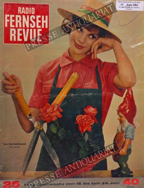 Radio Fernseh Revue, 18.06.1961 bis 24.06.1961