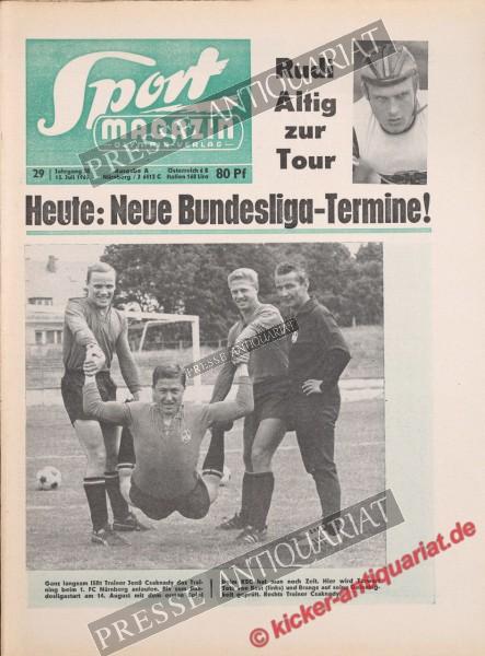 Sportmagazin Nr. 29A, 12.07.1965 bis 18.07.1965