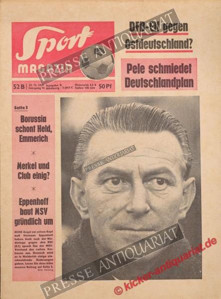 Sportmagazin Nr. 52B, 29.12.1966 bis 04.01.1967