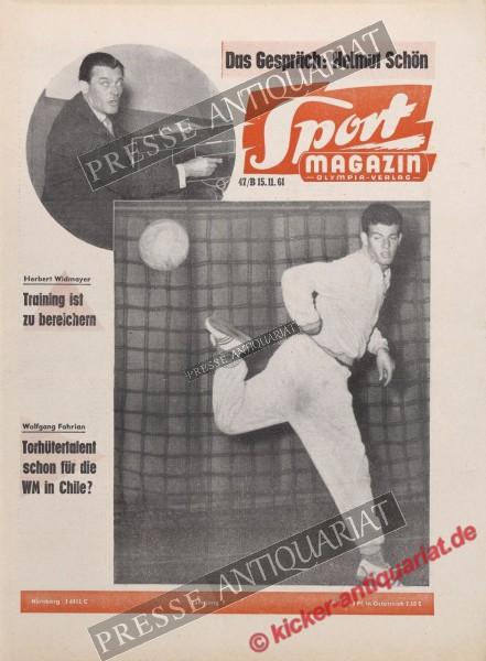 Sportmagazin Nr. 47B, 15.11.1961 bis 21.11.1961
