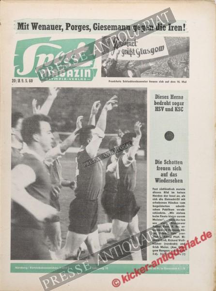 Sportmagazin Nr. 20A, 16.05.1960 bis 22.05.1960