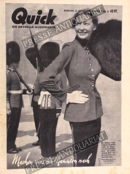 Quick Illustrierte, 22.10.1950 bis 28.10.1950