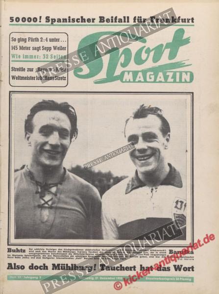 Sportmagazin Nr. 52, 27.12.1950 bis 02.01.1951