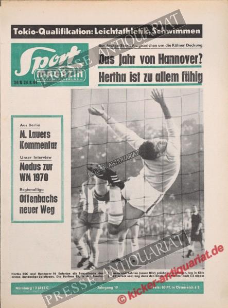 Sportmagazin Nr. 34A, 24.08.1964 bis 30.08.1964