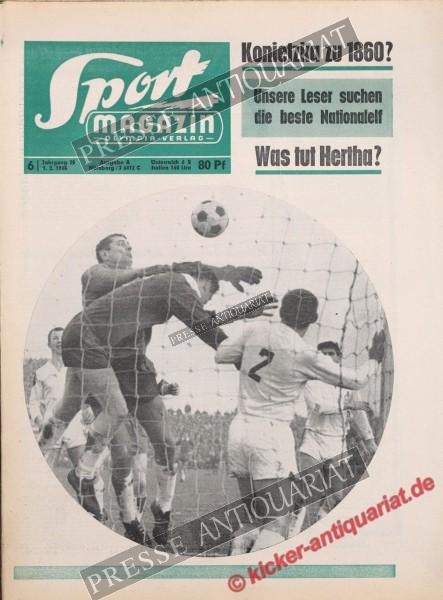 Sportmagazin Nr. 6A, 01.02.1965 bis 07.02.1965
