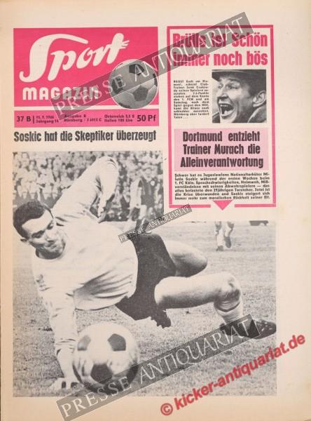 Sportmagazin Nr. 37B, 15.09.1966 bis 21.09.1966