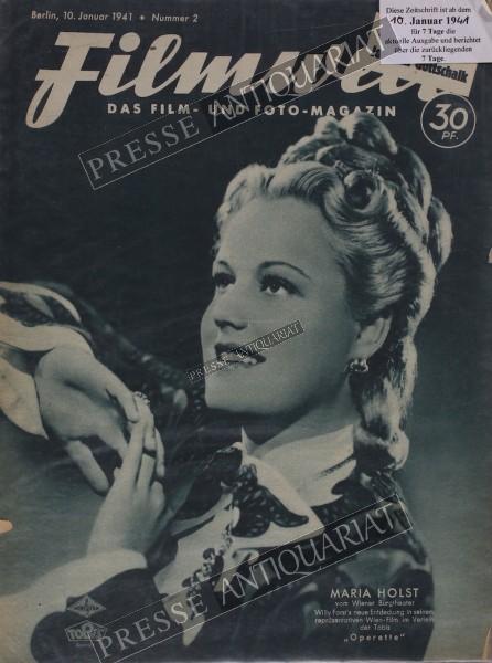 Filmwelt, 10.01.1941 bis 16.01.1941