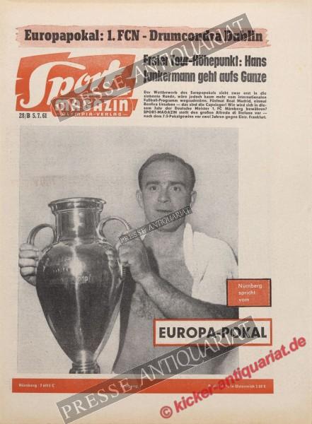 Sportmagazin Nr. 28B, 05.07.1961 bis 11.07.1961