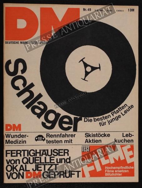 DM Die Deutsche Mark Zeitschrift mit dem Warentest, 03.12.1964 bis 09.12.1964