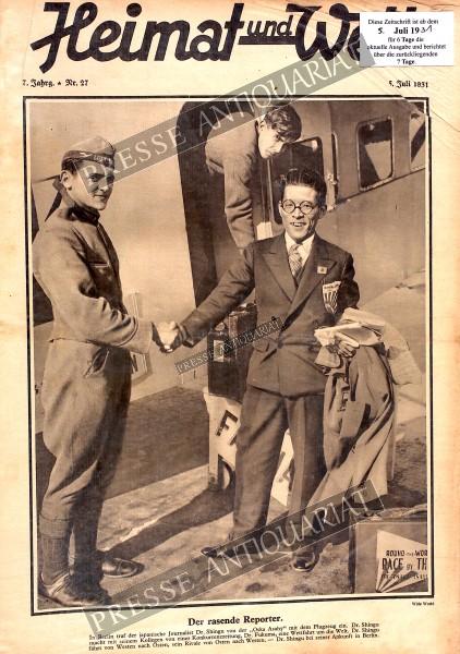 Heimat und Welt Illustrierte, 05.07.1931 bis 11.07.1931