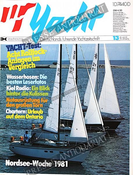 Yacht Zeitschrift, 24.06.1981 bis 23.07.1981
