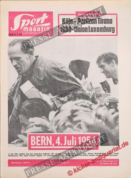 Sportmagazin Nr. 28B, 09.07.1964 bis 15.07.1964