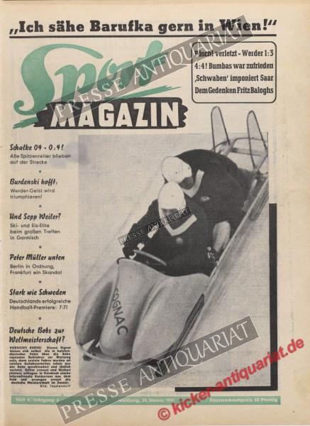 Sportmagazin Nr. 4, 24.01.1951 bis 30.01.1951