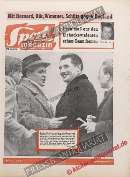 Sportmagazin Nr. 9B, 22.02.1961 bis 28.02.1961