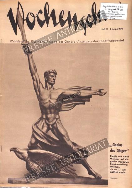 Wochenschau, 04.08.1940 bis 10.08.1940