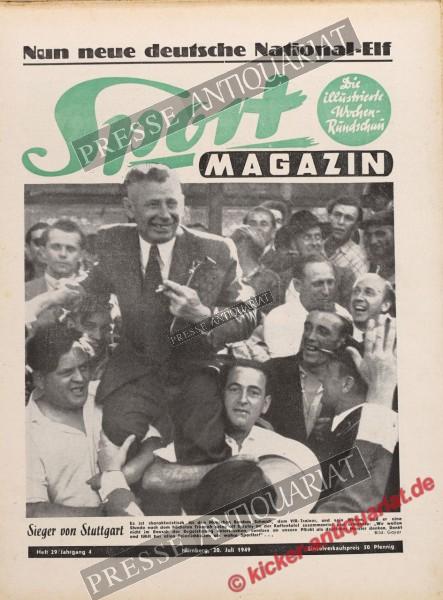 Sportmagazin Nr. 29, 20.07.1949 bis 26.07.1949