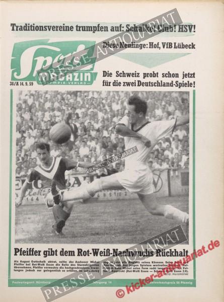 Sportmagazin Nr. 37A, 14.09.1959 bis 20.09.1959
