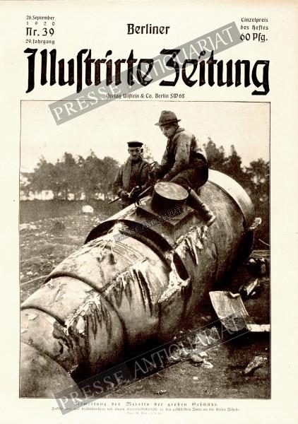Berliner Illustrirte Zeitung, 26.09.1920 bis 02.10.1920