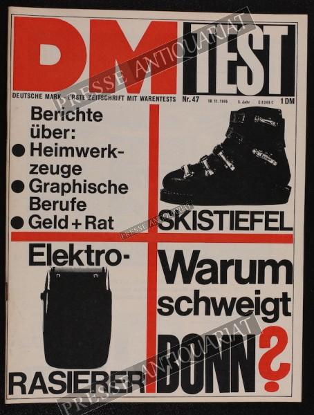 DM Die Deutsche Mark Zeitschrift mit dem Warentest, 18.11.1965 bis 24.11.1965