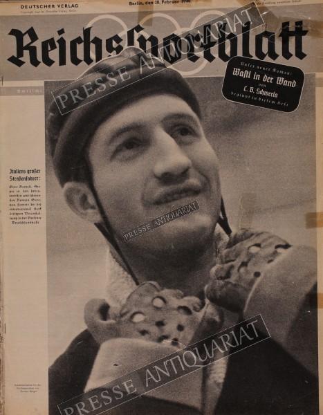 Reichssportblatt, 20.02.1940 bis 26.02.1940