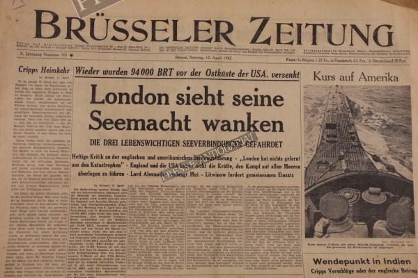 Brüsseler Zeitung, 12.04.1942