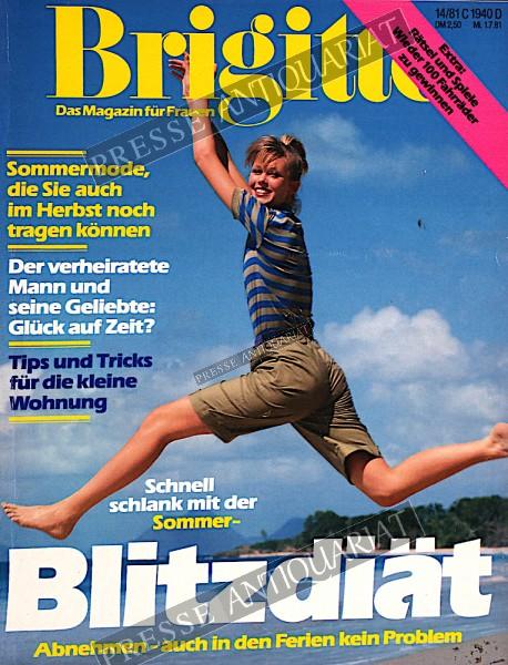 Brigitte Modemagazin, 01.07.1981 bis 14.07.1981