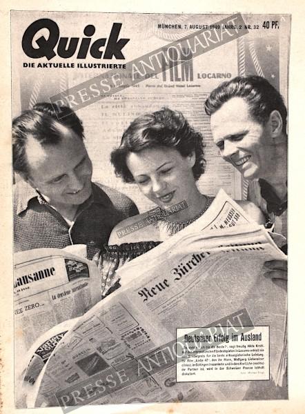 Quick Illustrierte, 07.08.1949 bis 13.08.1949