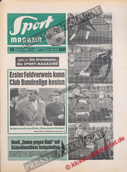 Sportmagazin Nr. 11A, 13.03.1967 bis 19.03.1967