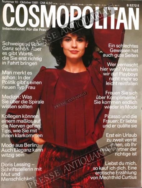 Cosmopolitan Modemagazin, 01.10.1981 bis 31.10.1981