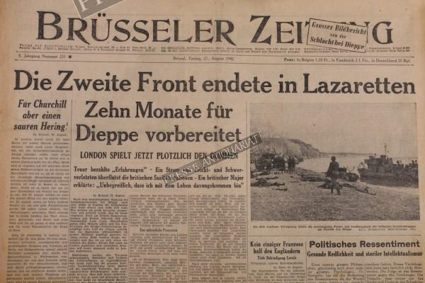 Brüsseler Zeitung, 21.08.1942