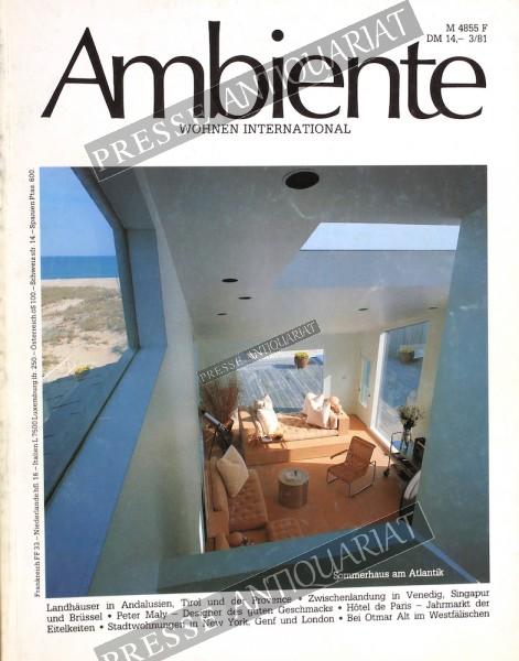 Ambiente Wohnen International, 01.03.1981 bis 31.03.1981