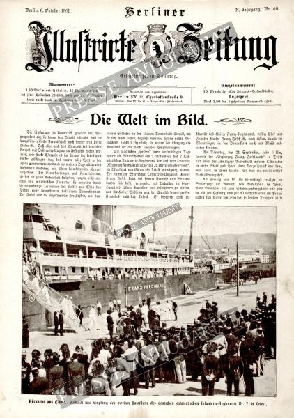 Berliner Illustrirte Zeitung, 06.10.1901 bis 12.10.1901