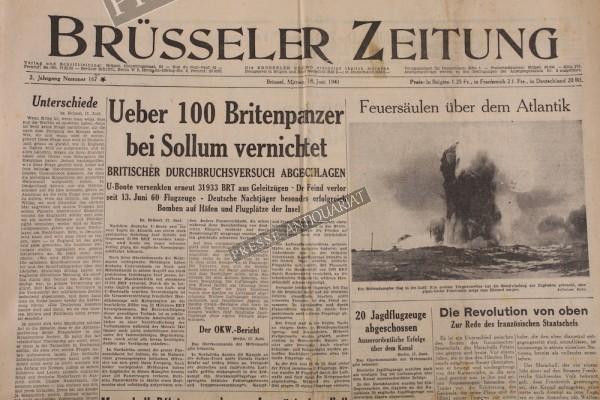 Brüsseler Zeitung, 18.06.1941