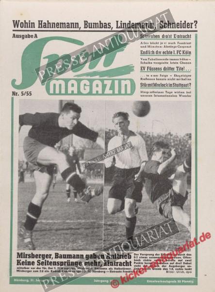 Sportmagazin Nr. 5A, 31.01.1955 bis 06.02.1955