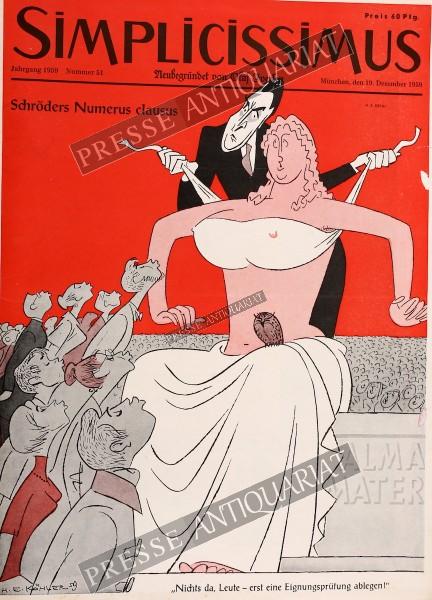 Simplicissimus, 19.12.1959 bis 25.12.1959