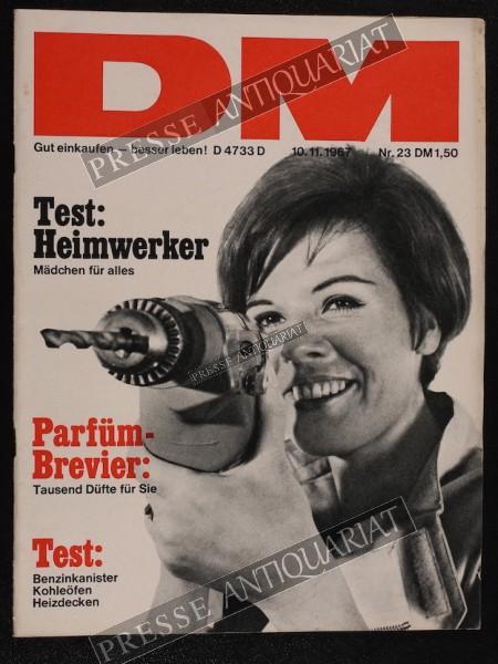 DM Die Deutsche Mark Zeitschrift mit dem Warentest, 10.11.1967 bis 23.11.1967