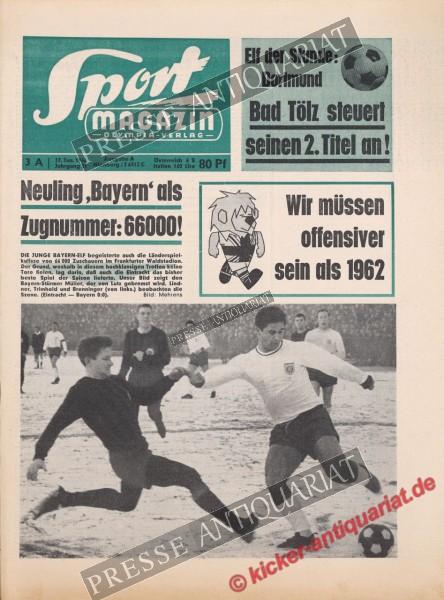 Sportmagazin Nr. 3A, 17.01.1966 bis 23.01.1966