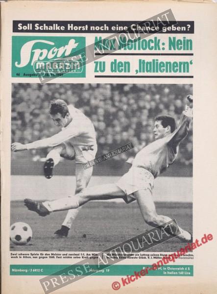 Sportmagazin Nr. 46A, 16.11.1964 bis 22.11.1964