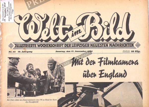 Welt im Bild, 17.11.1940 bis 23.11.1940