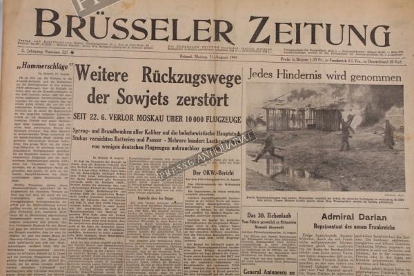 Brüsseler Zeitung, 11.08.1941
