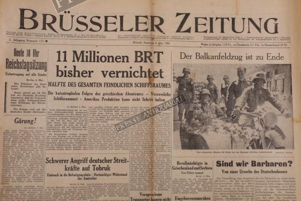 Brüsseler Zeitung, 04.05.1941