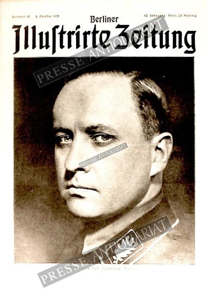 Berliner Illustrirte Zeitung, 08.10.1933 bis 14.10.1933