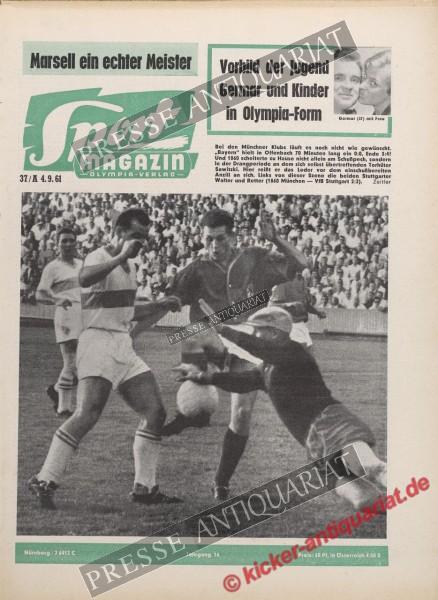 Sportmagazin Nr. 37A, 04.09.1961 bis 10.09.1961